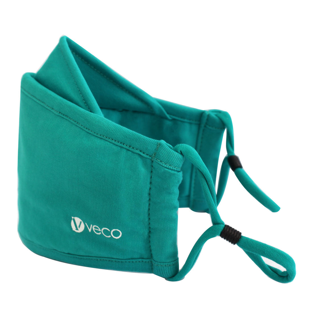 Washable Face Masks 3 layer Antifog & Antimicrobial cloth Teal Kakkadu