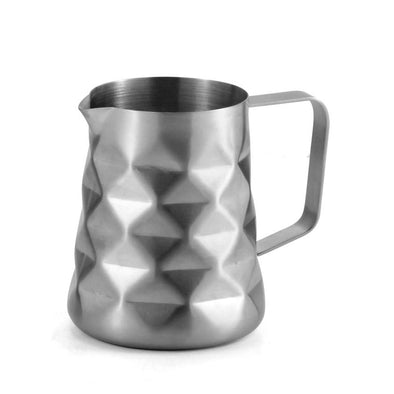 Coffee Culture diamond stainless steel milk frothing jug 600ml