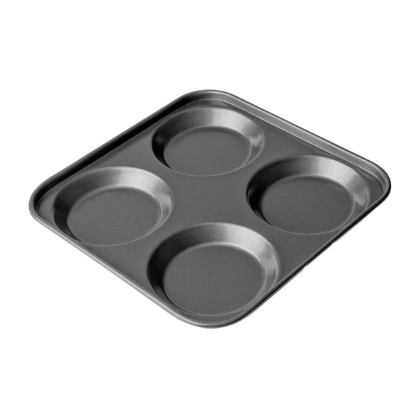 Tart & Yorkshire Pudding Tray <br>Non Stick <br>4 Cup