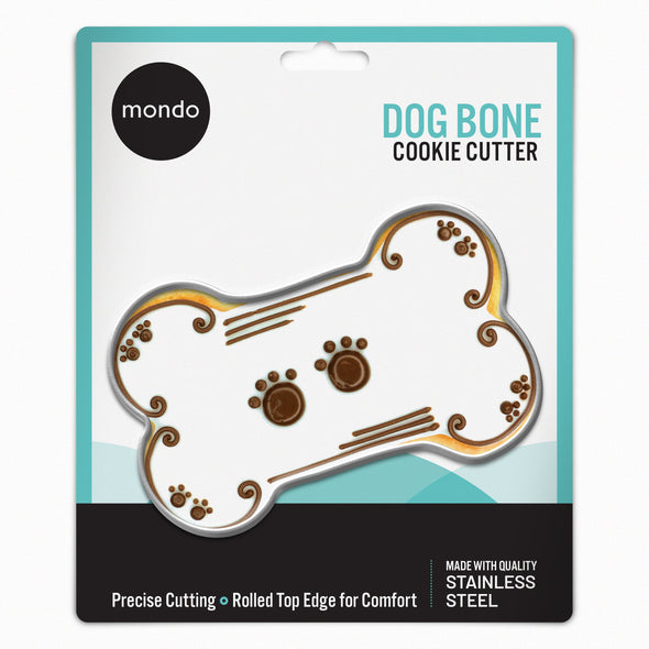 Cookie Cutter <br>Stainless Steel <br>Dog Bone