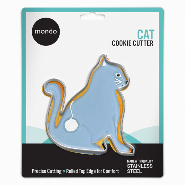 Cookie Cutter <br>Stainless Steel <br>Cat