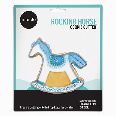 Cookie Cutter <br>Stainless Steel <br>Rocking Horse