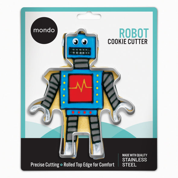 Cookie Cutter <br>Stainless Steel <br>Robot