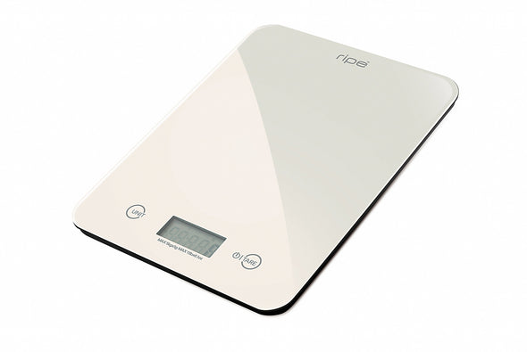 Electronic Kitchen Scale 10kg Capacity <br>Touch Operation <br>White