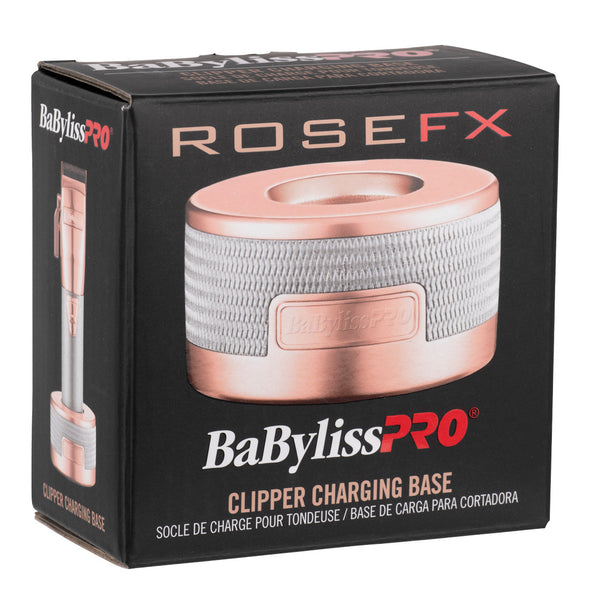 Babyliss PRO FX Hair Clipper Charging Base <br>Rose Gold <br>Fit all BaBylissPRO hair clippers