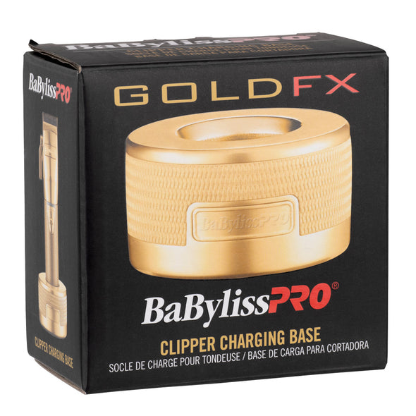 Babyliss PRO FX Hair Clipper Charging Base <br>Gold <br>Fit all BaBylissPRO hair clippers