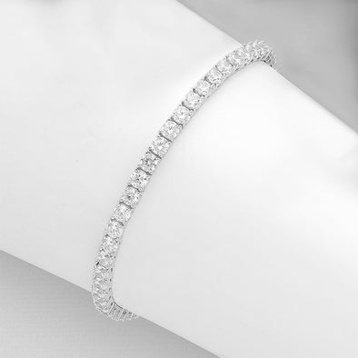 Joolz Co. Cubic Zirconia Tennis Bracelet <br>925 Sterling Silver <br>3 Sizes Available