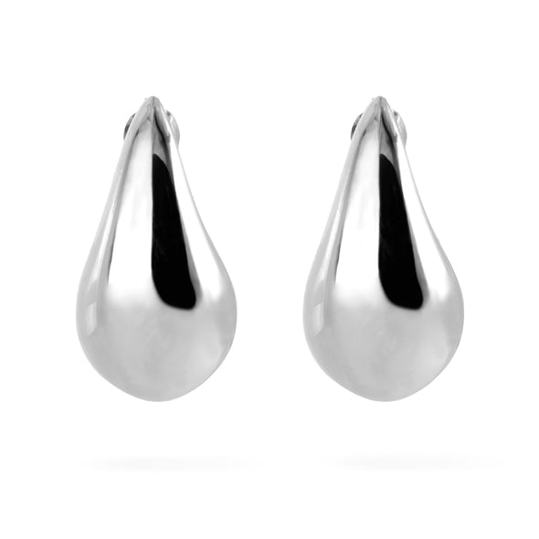 Joolz Co. Classic Droplet Earrings with Push Back Closure <br>925 Sterling Silver