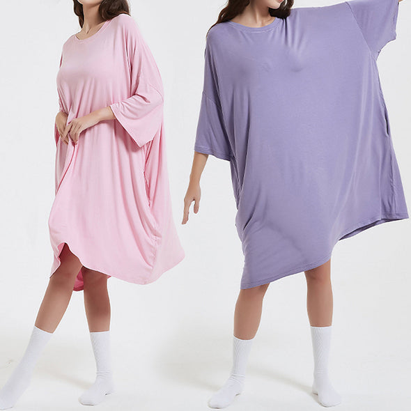 OZ PJ's Oversized Sleep Tee <br>2 PACK Baby Pink & Grey <br>One Size Fits Most