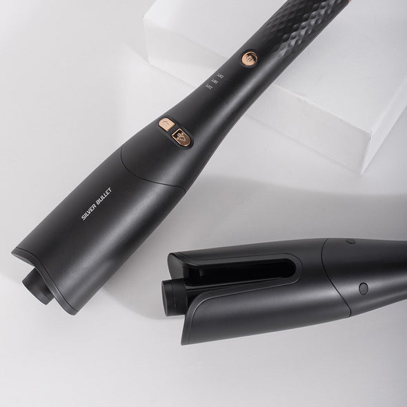 Silver Bullet XOXO Auto Hair Curler <br>Black <br>Dual Voltage for worldwide usage