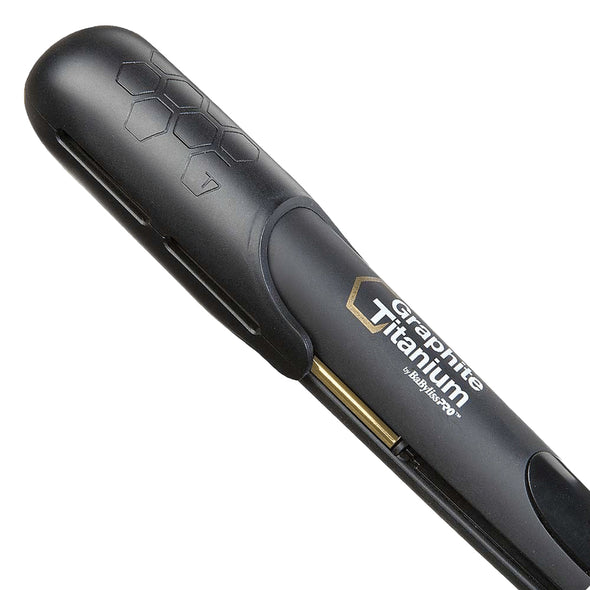Graphite Titanium by BaBylissPRO Ionic Hair Straightener <br>25mm <br>Includes Silicone heat resistant mat