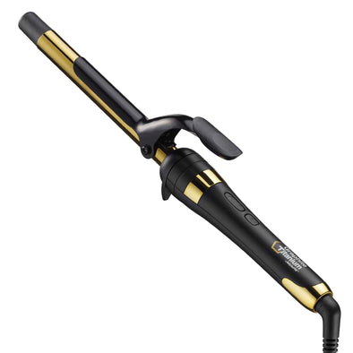 Graphite Titanium by BaBylissPRO Ionic Curling Iron <br>19mm <br>Includes Heat Resistant Mat