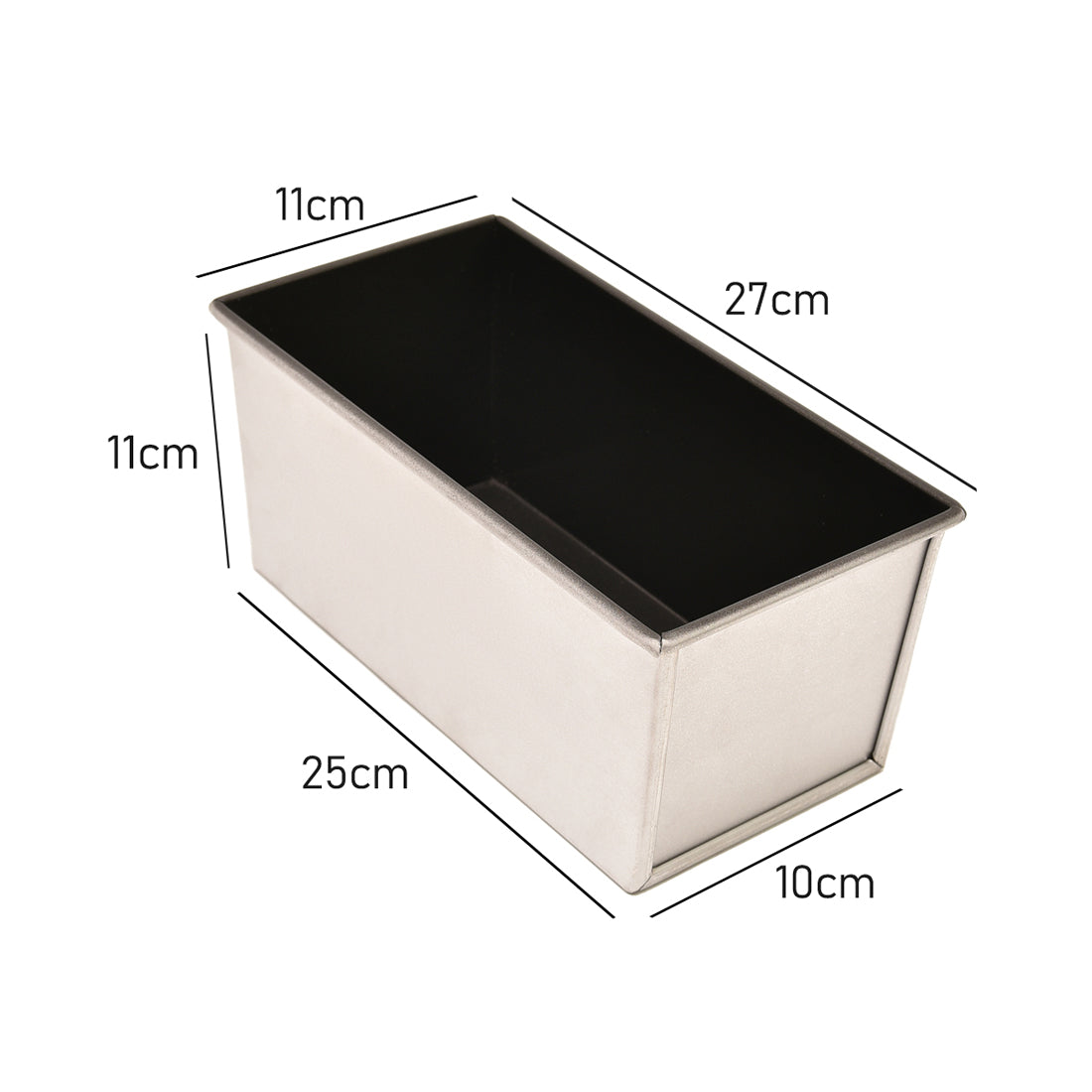 Brunswick Bakers Rectangular Bread Loaf Tin Dimensions 27 x 11 x