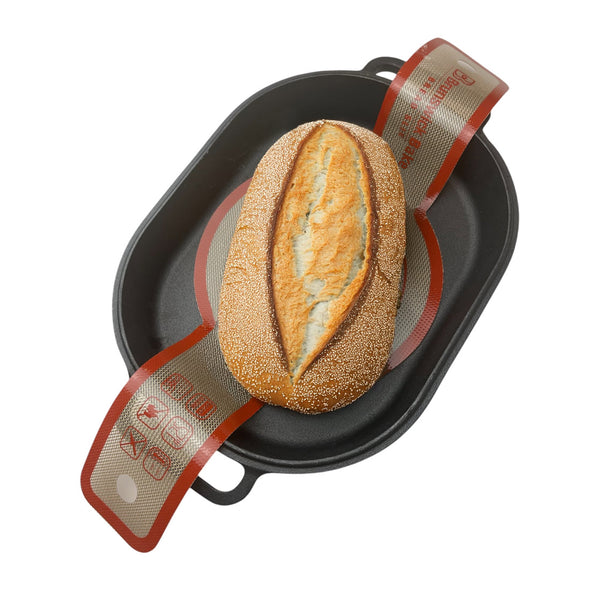 Brunswick Bakers Silicone Bread Sling <br>21 x 56cm  <br>Set of 2