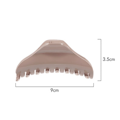 Ullu Bernise Hair Claw <br>Size: 9cm x 3.5cm <br>Taupe