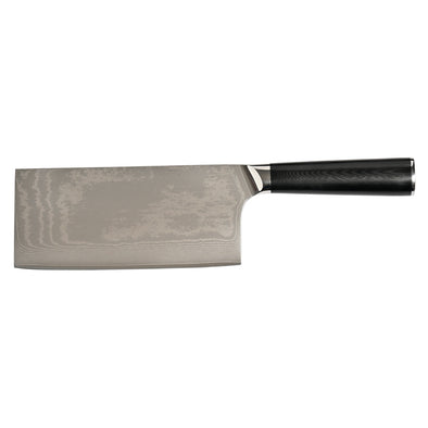 Professional Damascus Cleaver Knife <br>67 Layers Japanese Stainless Steel <br>7 Inch Length x 3.23 Inch Width