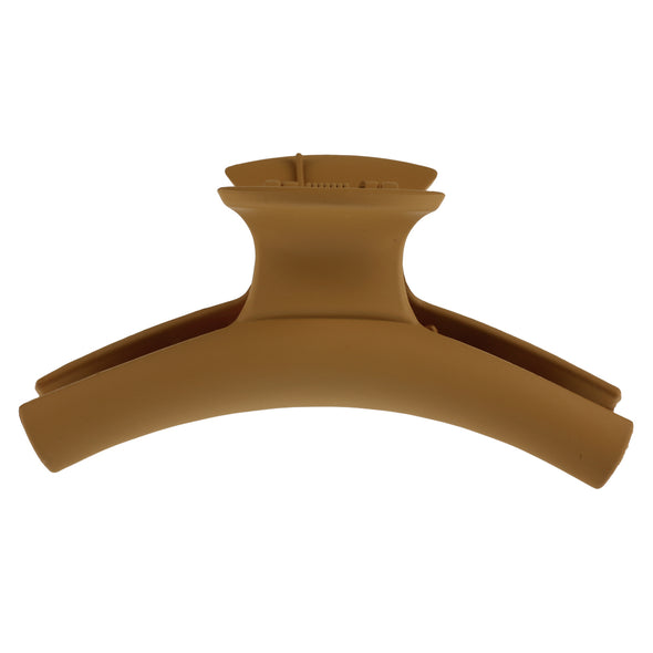 Ullu Eleanor Hair Claw <br>Size: 9.8 x 3.6 x 5cm <br>Matte Caramel