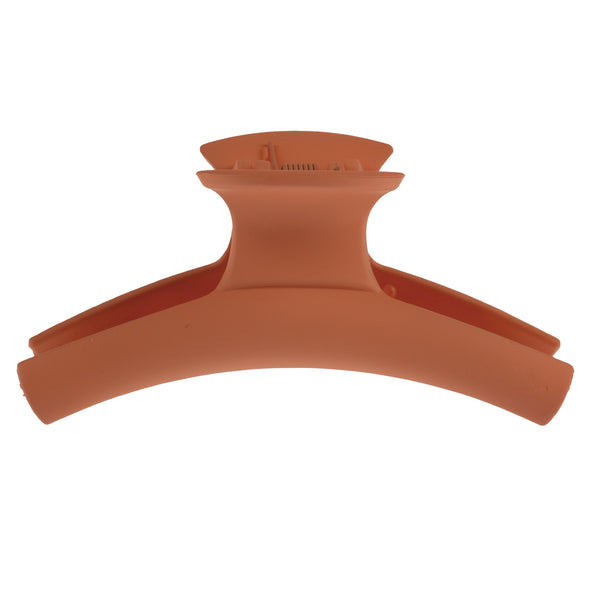 Ullu Eleanor Hair Claw <br>Size: 9.8 x 3.6 x 5cm <br>Matte Burnt Orange