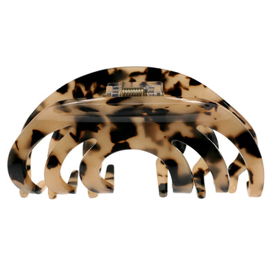 Ullu Camila Hair Claw <br>Size: 8.7 x 3.5 x 4cm <br>Light Tortoise Shell