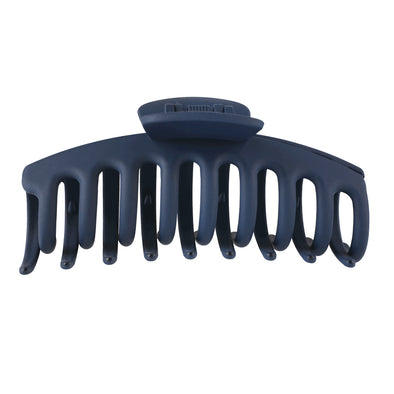 Ullu Amanda Hair Claw <br>Size: 11 x 4.7 x 4cm <br>Matte Navy