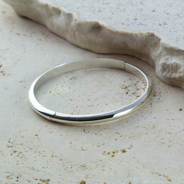 Joolz Co. Classic Silver Bangle <br>925 Sterling Silver