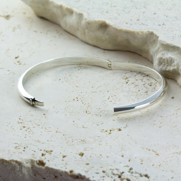 Joolz Co. Classic Silver Bangle <br>925 Sterling Silver