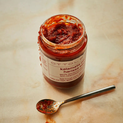 Ottolenghi Kalamata Olive & Harissa Sauce <br>350gm <br>PREORDER SHIPS MID OCTOBER