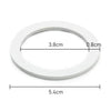Measurement of gasket for Pezzeti Stainless Steel Stove top coffee maker 2 cup