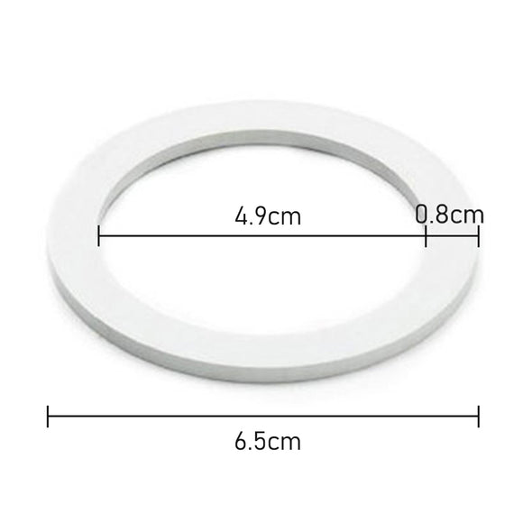 Measurement of gasket for Pezzeti Stove top coffee maker 3 cup