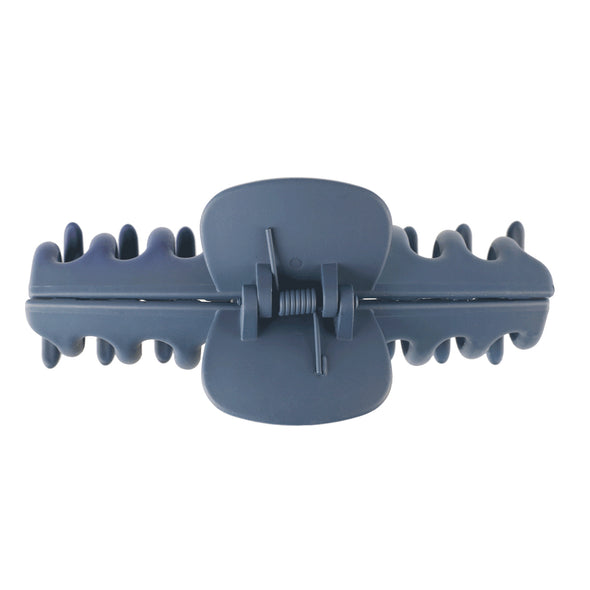 Ullu Amanda Hair Claw <br>Size: 11 x 4.7 x 4cm <br>Matte Slate Blue