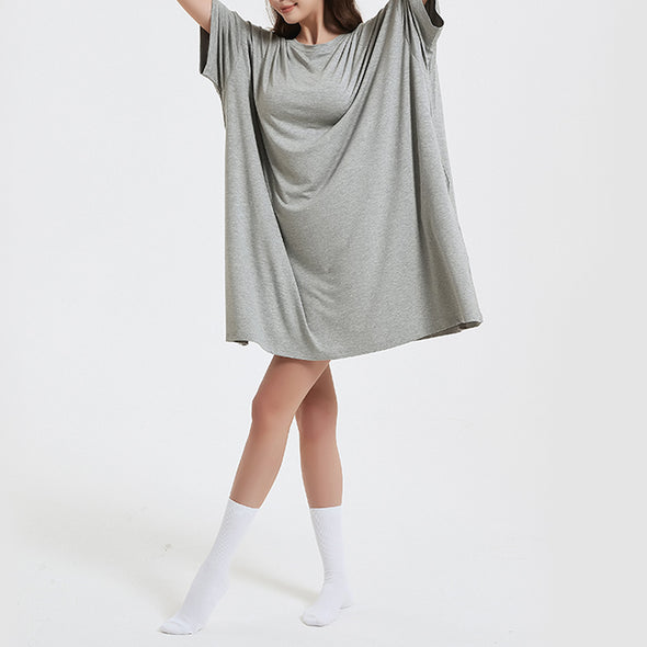 OZ PJ's Oversized Sleep Tee 2 PACK <br>Midnight Black & Grey <br>One Size Fits Most