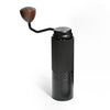 Coffee Culture black Sturdy Diecast Professional Conical Burr Grinder with Ebony Wood handle