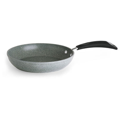 Bialetti grey Petravera Real Stone Frypan suitable for all stovetops including induction