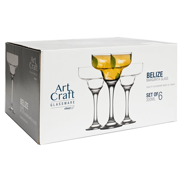 Packaging of Classica Art Craft Belize Margarita Glass