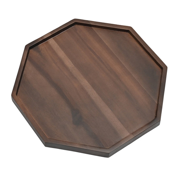 St Clare 30cm Acacia Octagonal Serving Tray