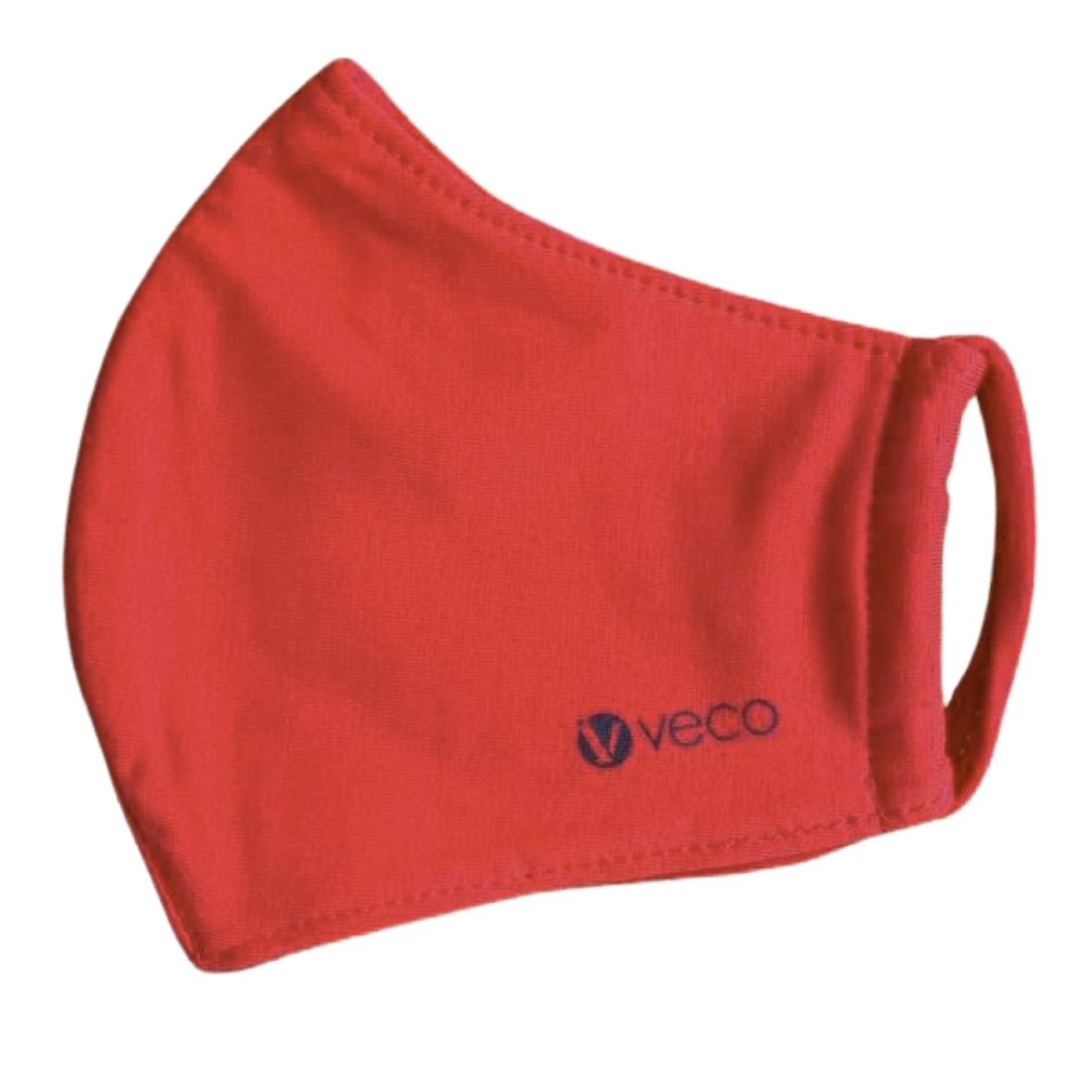 Washable Face Mask 3 layer Antimicrobial cloth fabric Red Kakkadu