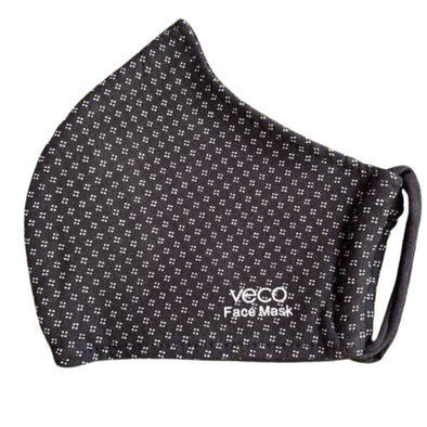ADULT Washable Face Masks <br>3 layer Antimicrobial cloth fabric <br>Polka Dots