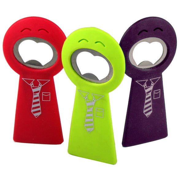 Make My Day Happy Hour Bottle Opener <br>Purple <br>Dimensions - 11 x 5.5 x 2.5cm