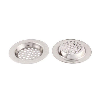 set of 2 Stainless Steel Sink Strainer