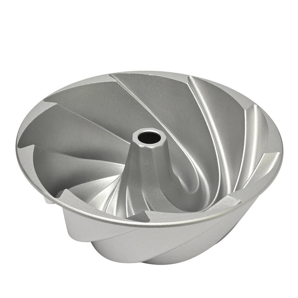 Inside of Brunswick Bakers Cast Aluminium Premium non-stick Swirl Bundt Pan