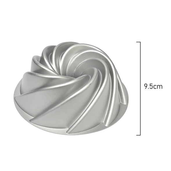 Brunswick Bakers Bundt Pan Collection Swirl <br>Cast Aluminium & Premium Non-Stick <br>24 x 10cm