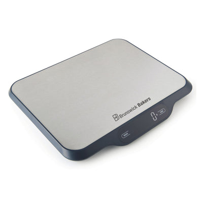 Brunswick Bakers Stainless Steel Digital Kitchen Scale with 30kg capacity 