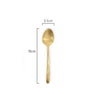 St Clare Nordic Quality Stainless Steel Gold Satin matte finish Tea Spoon measurements