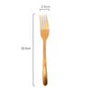 St Clare Nordic Quality Stainless Steel Rose Gold Satin matte finish fork measurements