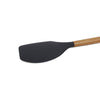 St. Clare Black silicone spatula with Acacia Handle
