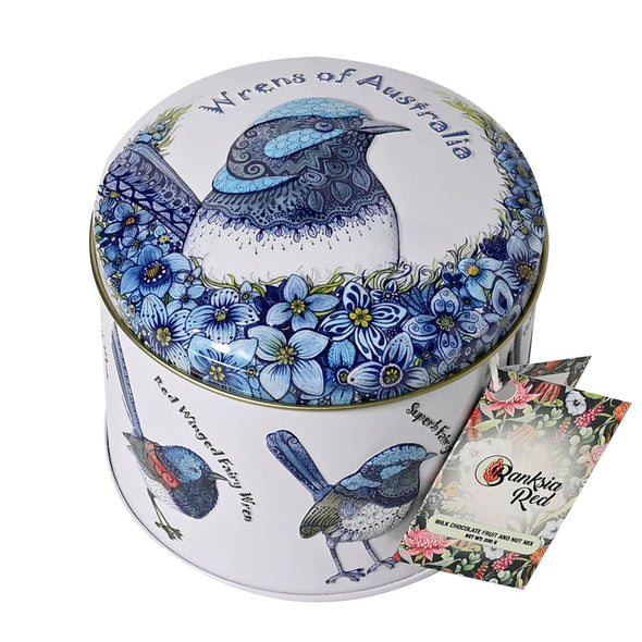 Banksia Red Wrens Of Australia Collectable Tin 