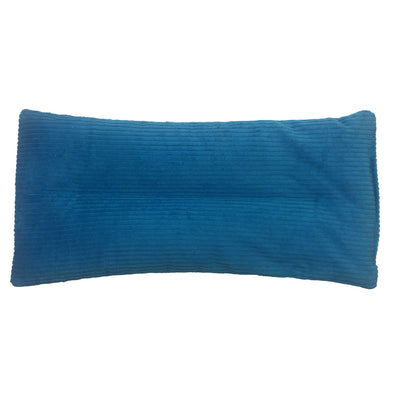 Blue corduroy Relieve Silicone Heat Pack made with silica beads
