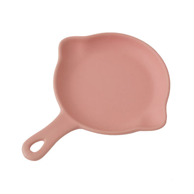 Classica Pink Tableware Ceramic Serving Skillet 