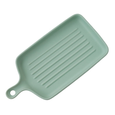 Classica Rectangular Mint Green Paddle Ceramic Serving Plate