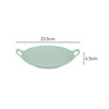 Measurements of Classica Mint Round Ceramic Serving Plate